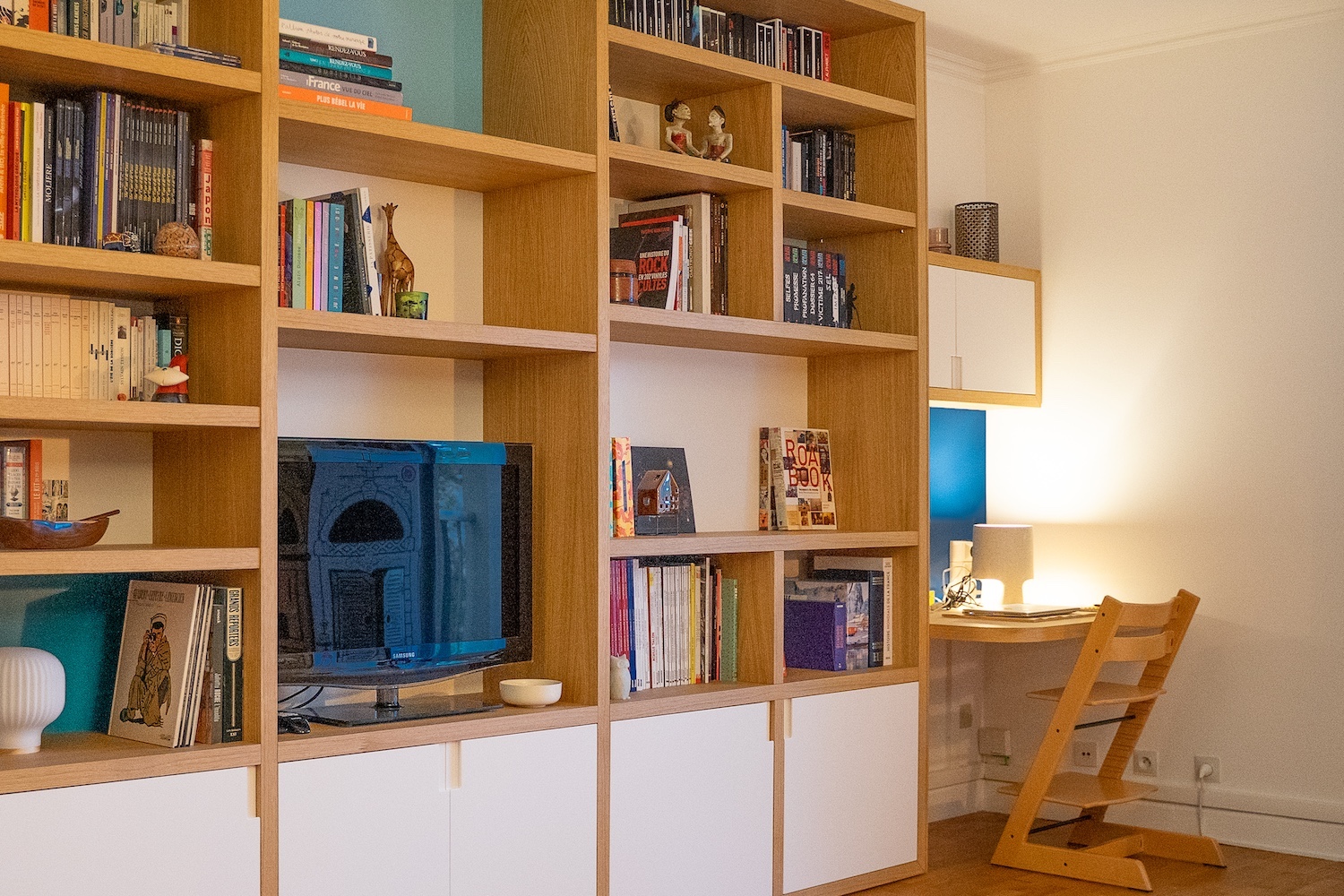 Une chambre en plus dans un studio